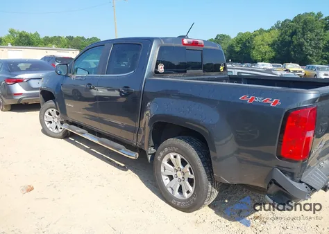2016 Chevrolet Colorado Lt из США, поврежденный, VIN 1GCGTCE32G134107